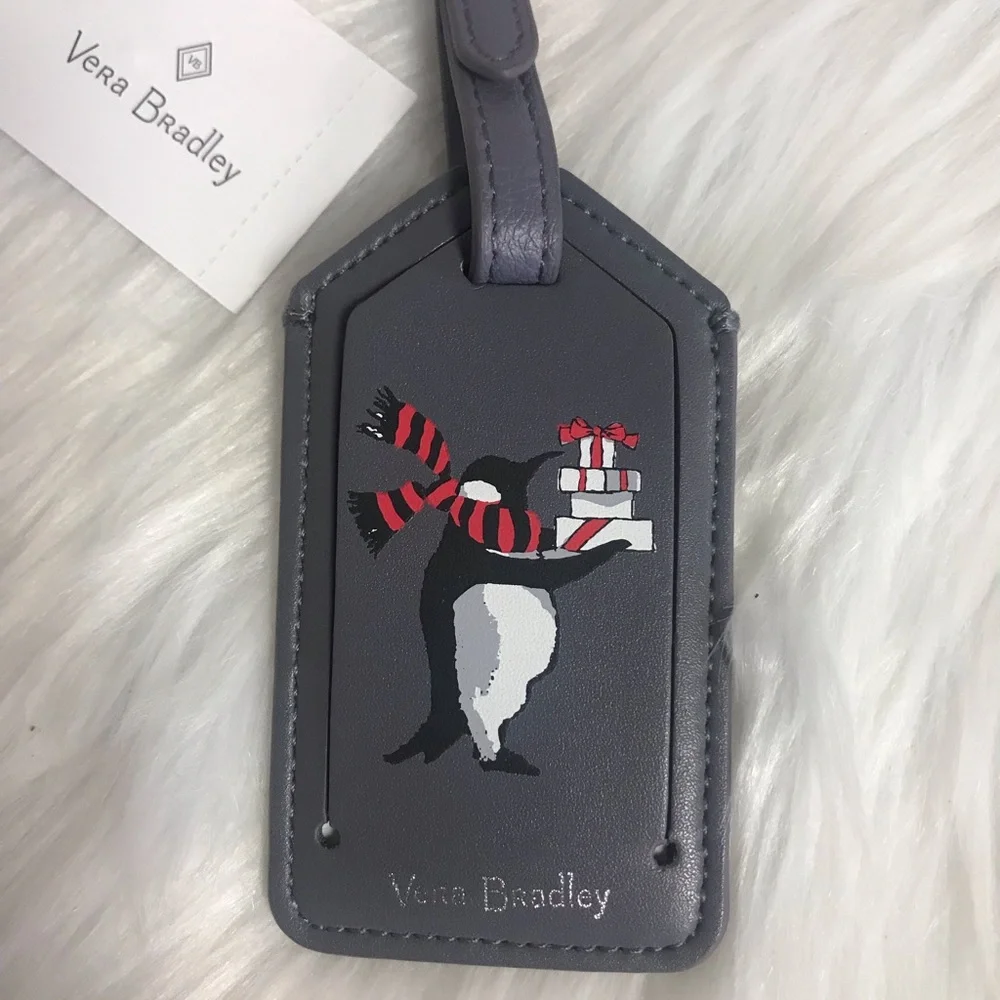 Vera Bradley Penguin Luggage Tag